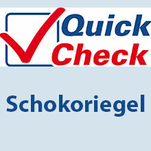 Quick-Check Schokoriegel